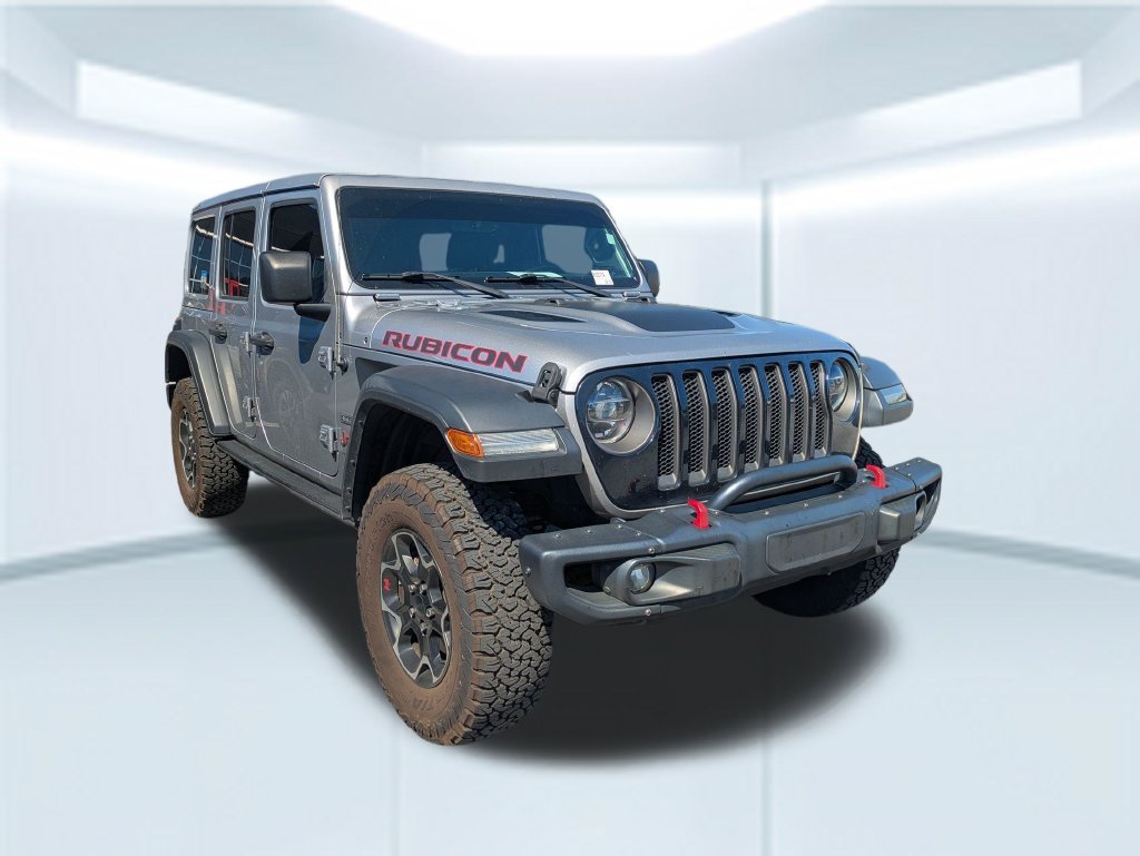 Used 2020 Silver Jeep Unlimited Rubicon image 3