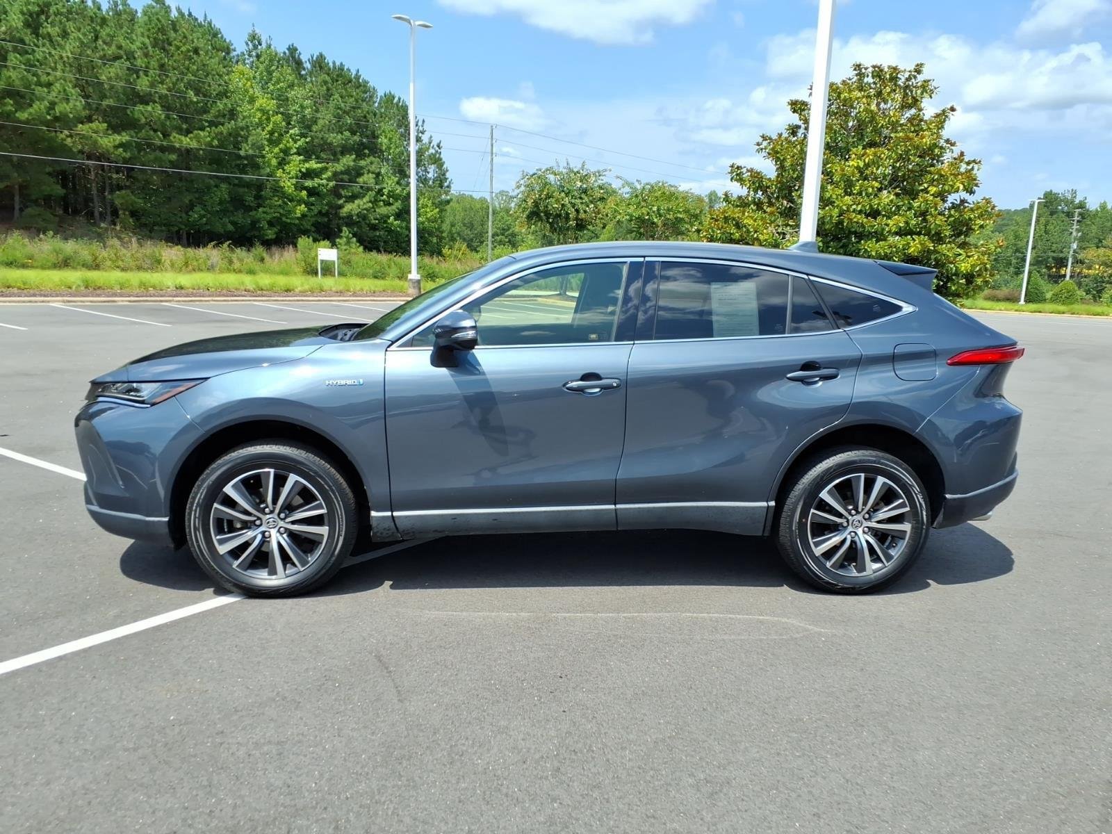 Used 2021 Coastal Gray Metallic Toyota LE image 3