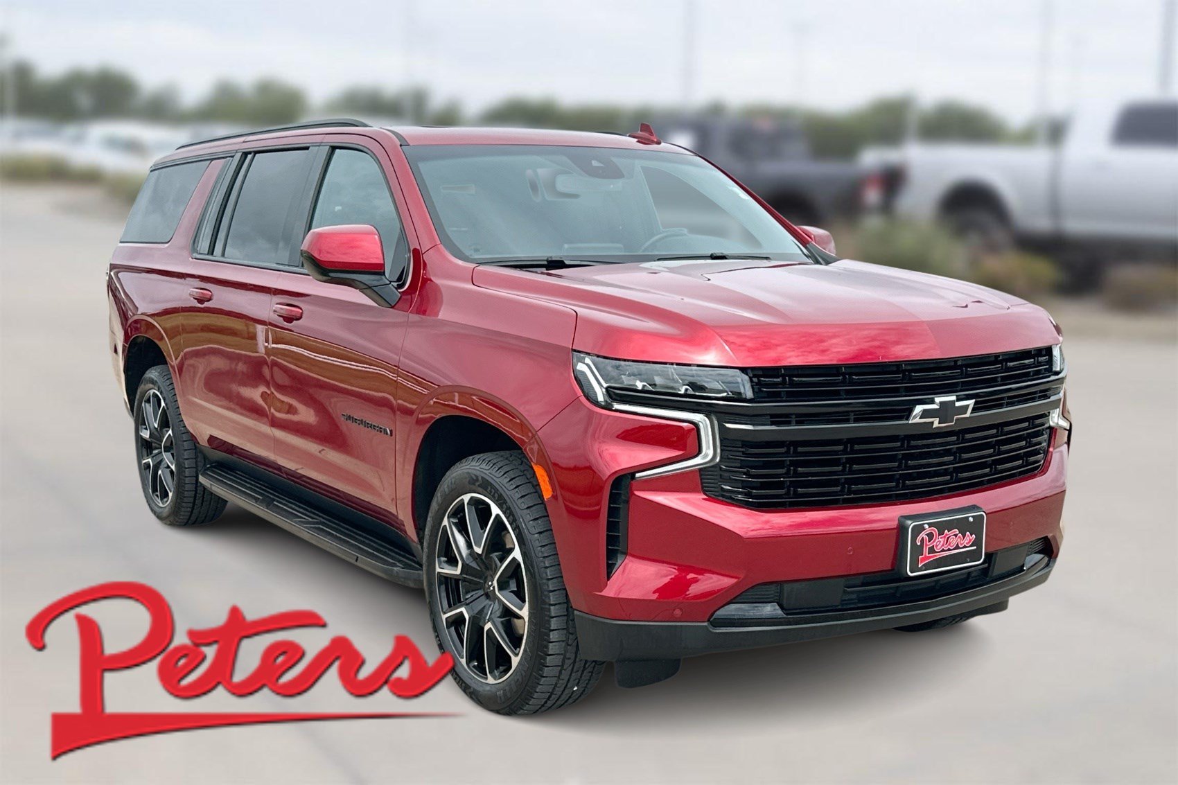 Used 2024 Radiant Red Tintcoat Chevrolet RST image 1