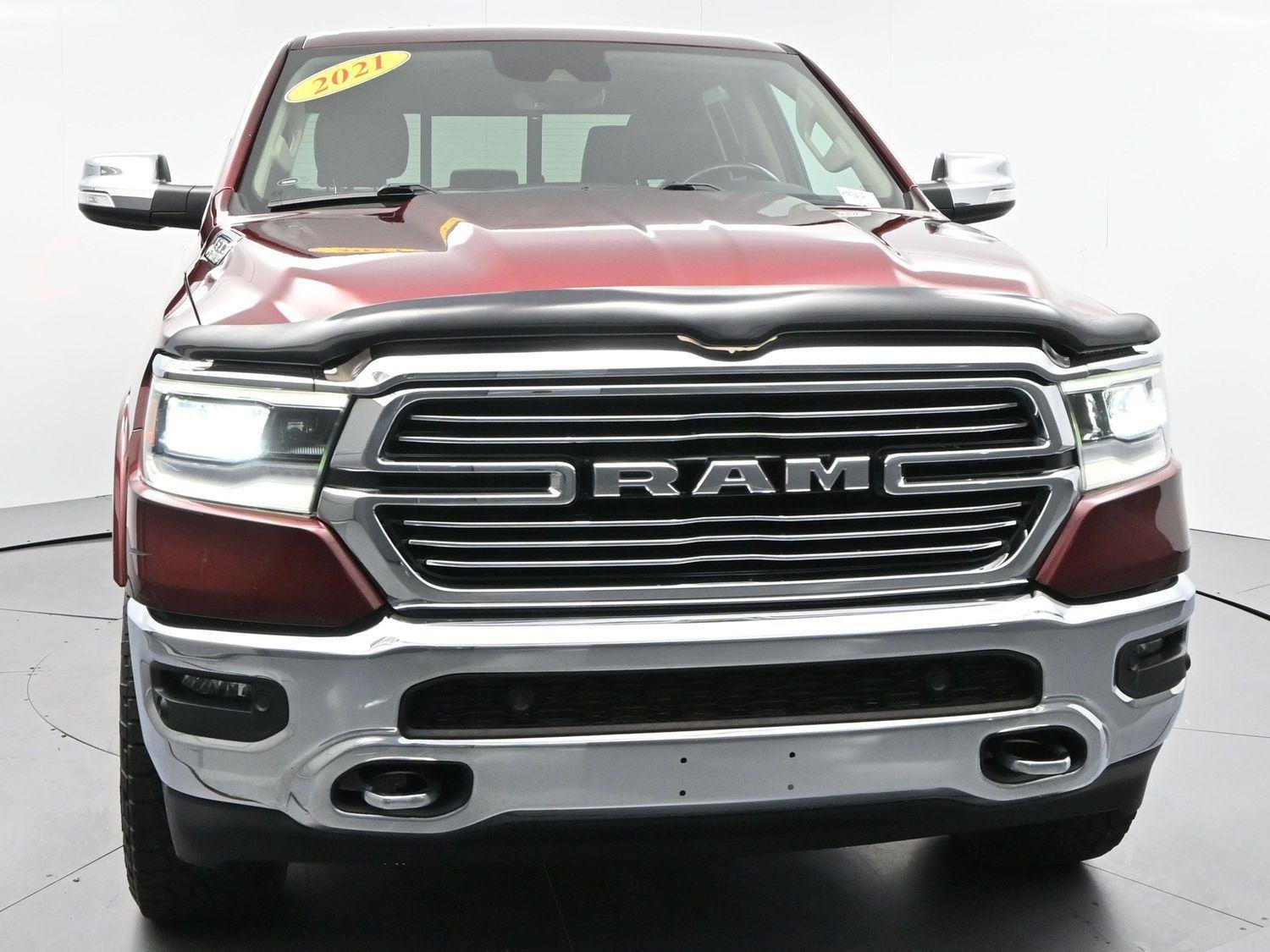 Used 2021 Delmonico Red Pearlcoat Ram Laramie image 2