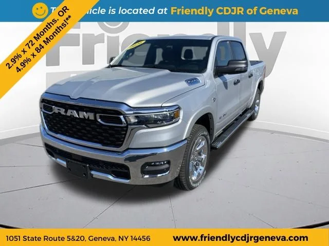 New 2026 Silver Zynith Exterior Paint RAM Big Horn/Lone Star image 1