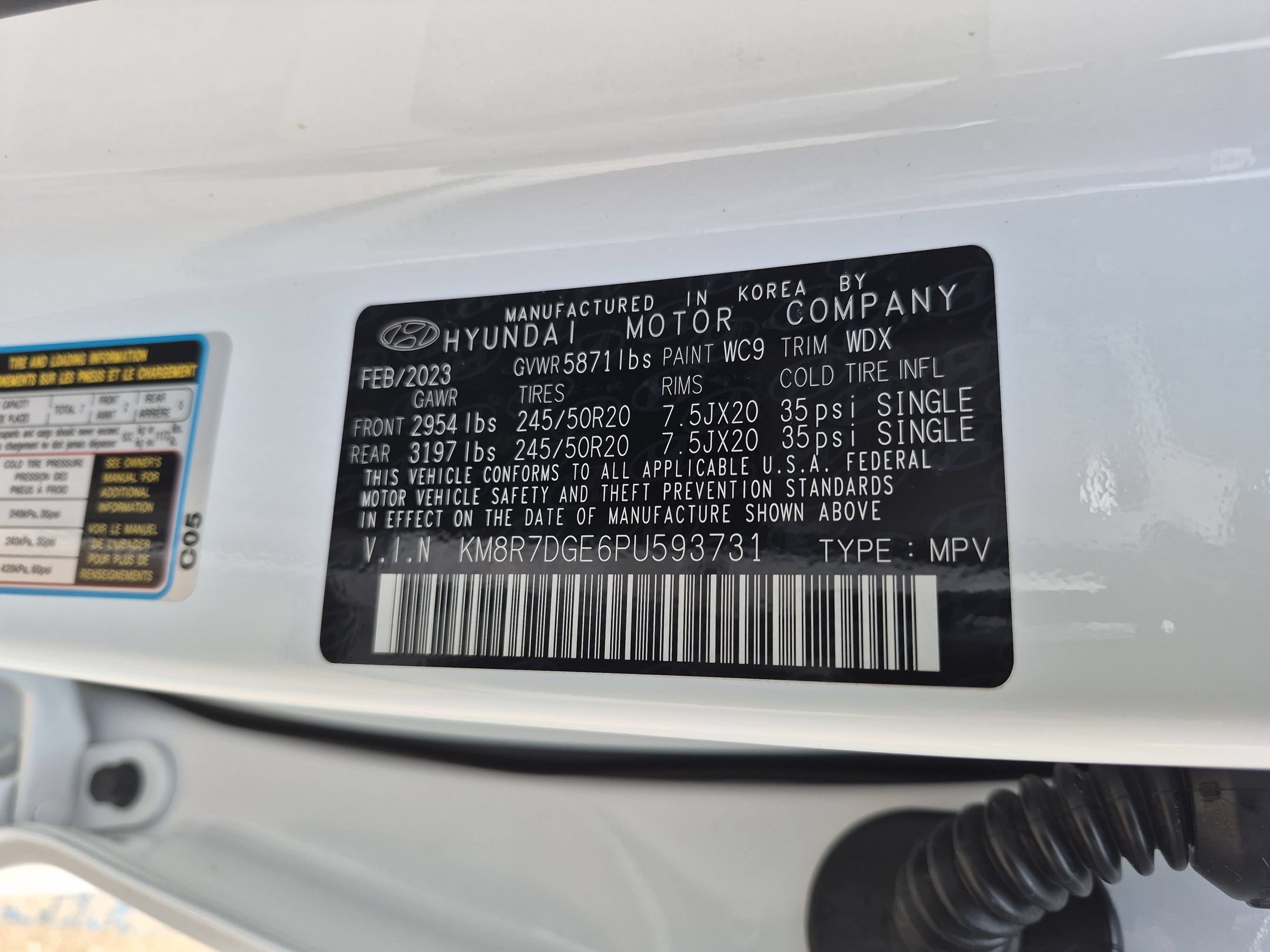 Used 2023 Hyper White Hyundai Calligraphy image 37