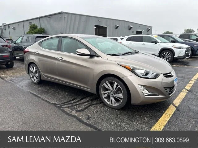 2014 Hyundai Elantra Limited for sale at Sam Leman Mazda