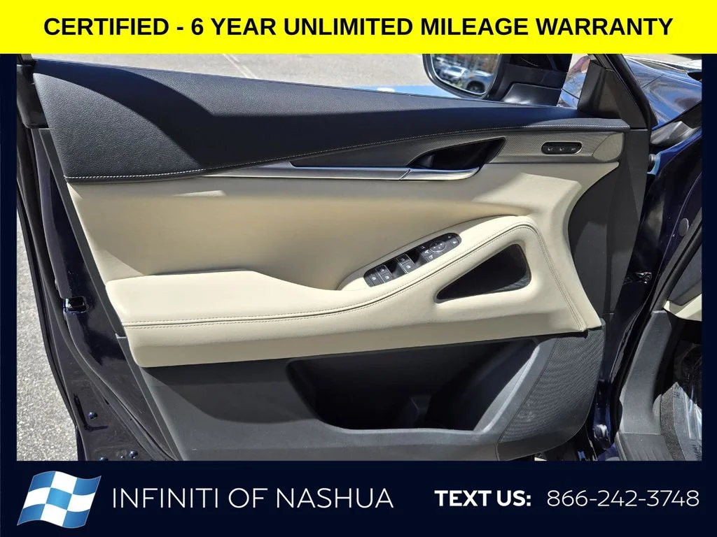Certified Used 2023 Blue INFINITI LUXE image 11