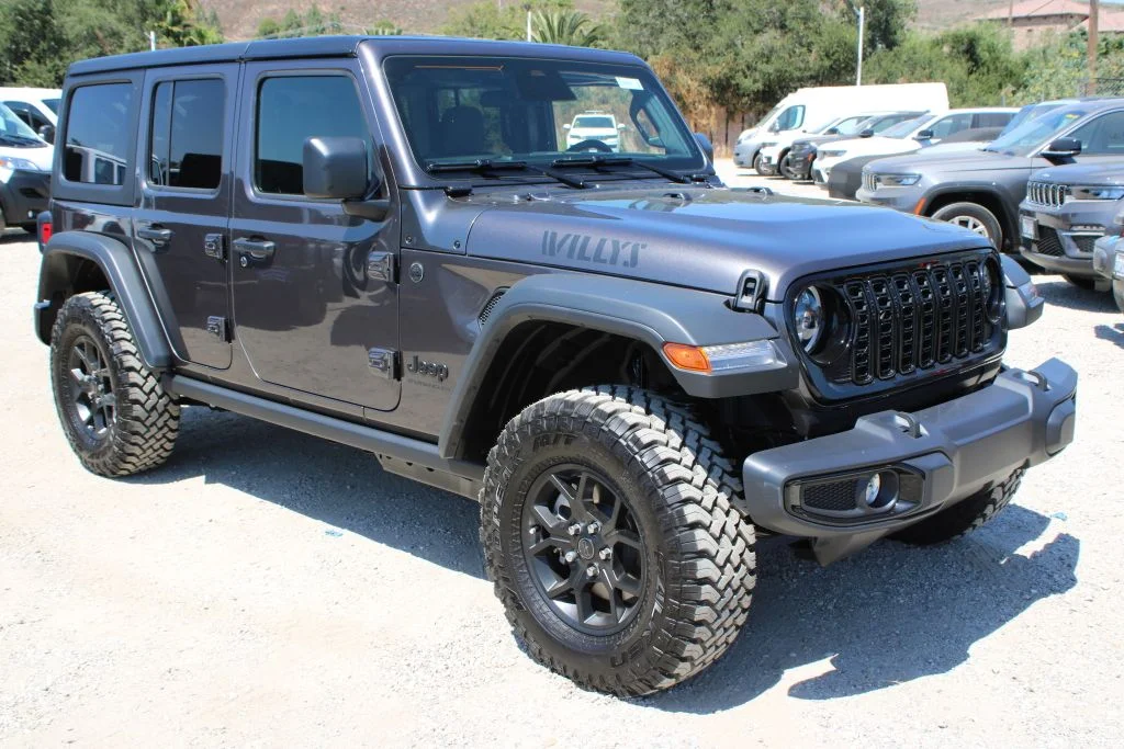 New 2026 Granite Crystal Metallic Clearcoat Jeep Willys image 3