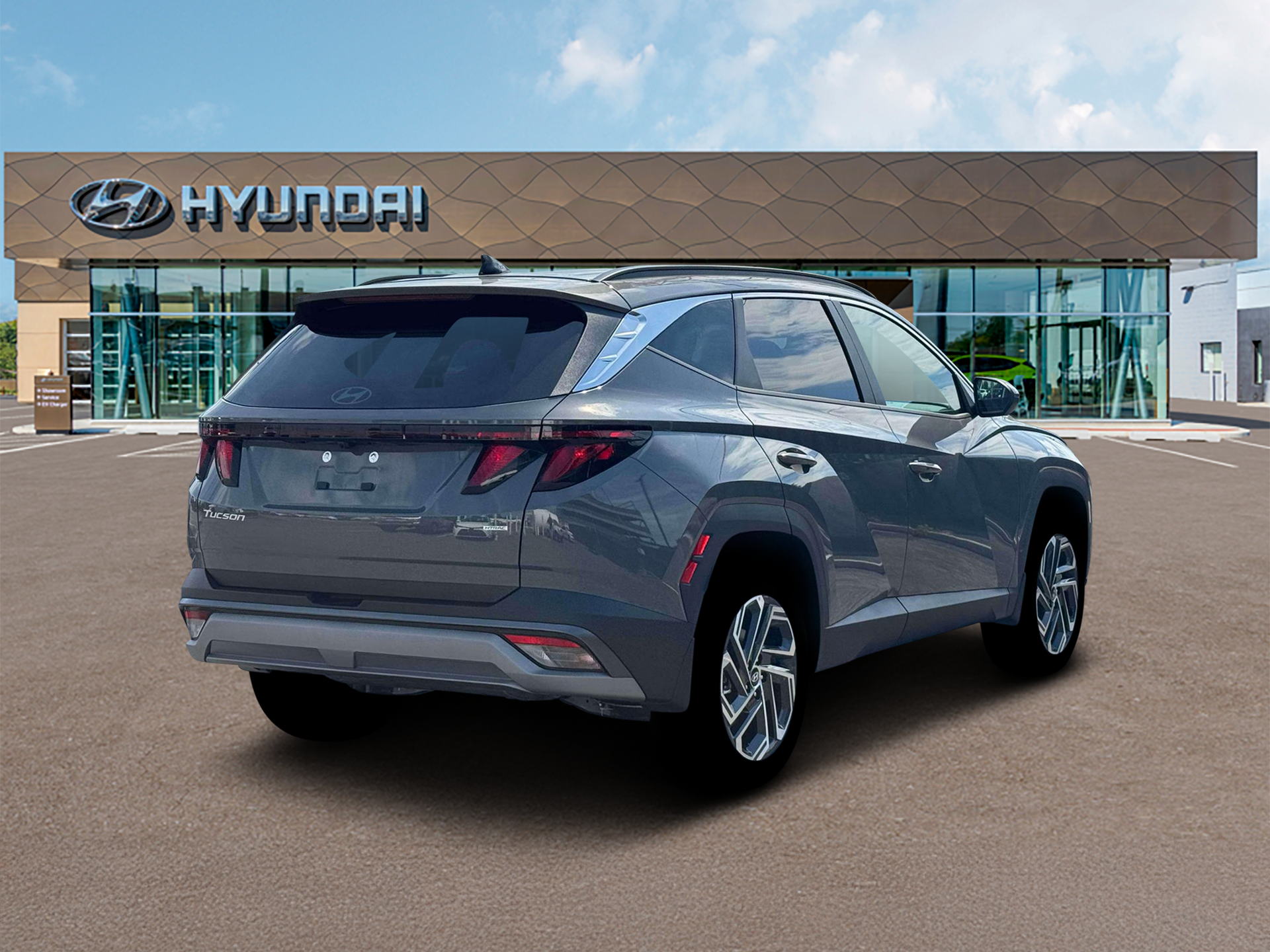 New 2026 Gray Hyundai SEL Plus AWD image 7