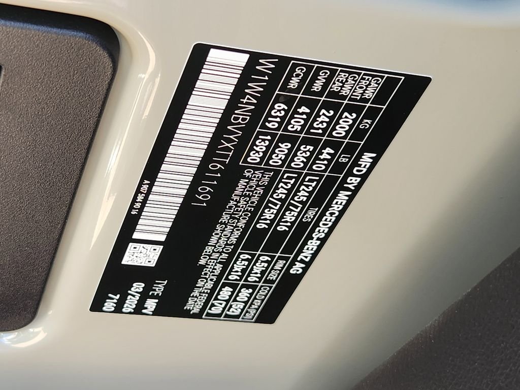 New 2026 Stone Grey Mercedes-Benz CARGO image 12
