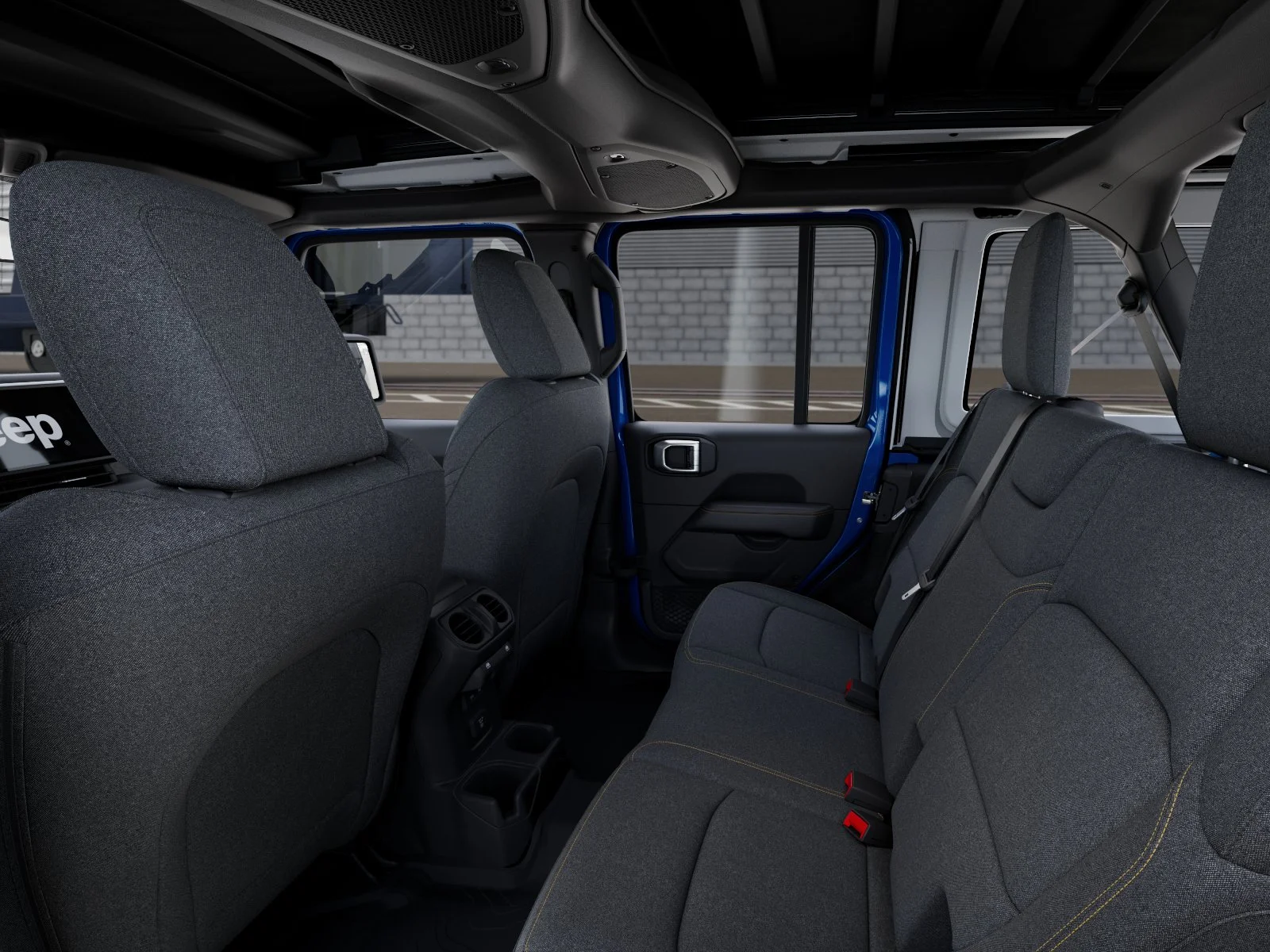 New 2027 Hydro Blue Pearl-Coat Paint Jeep Sahara image 23