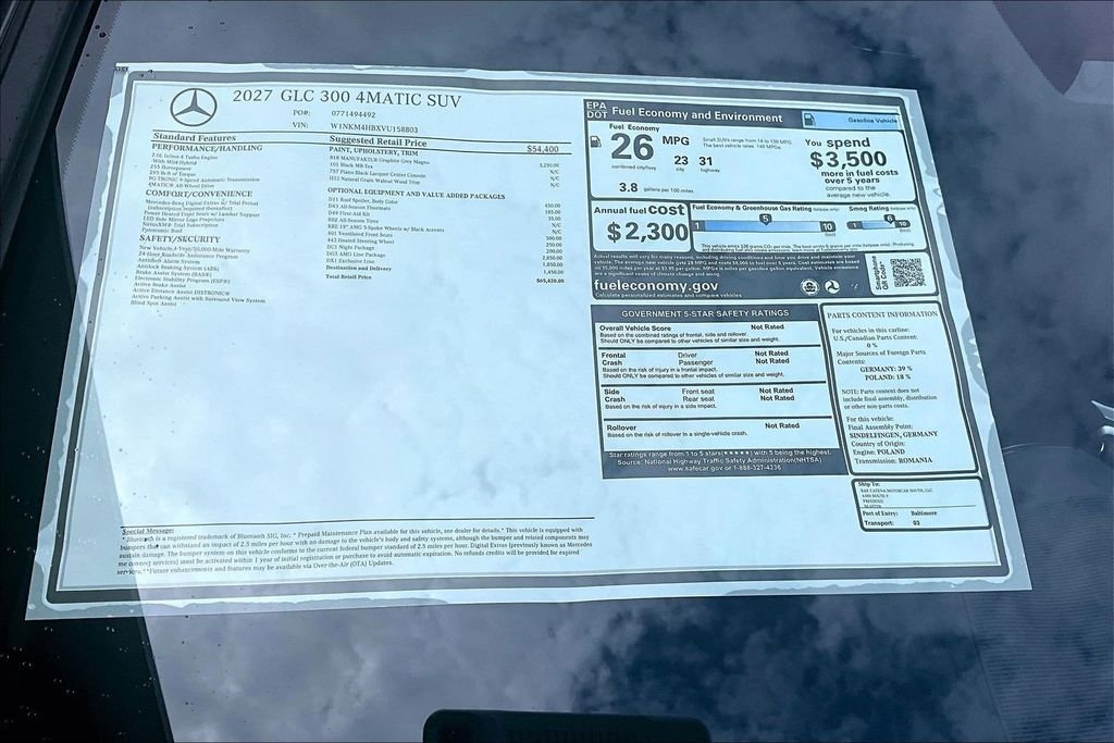 New 2027  Mercedes-Benz GLC 300 image 14