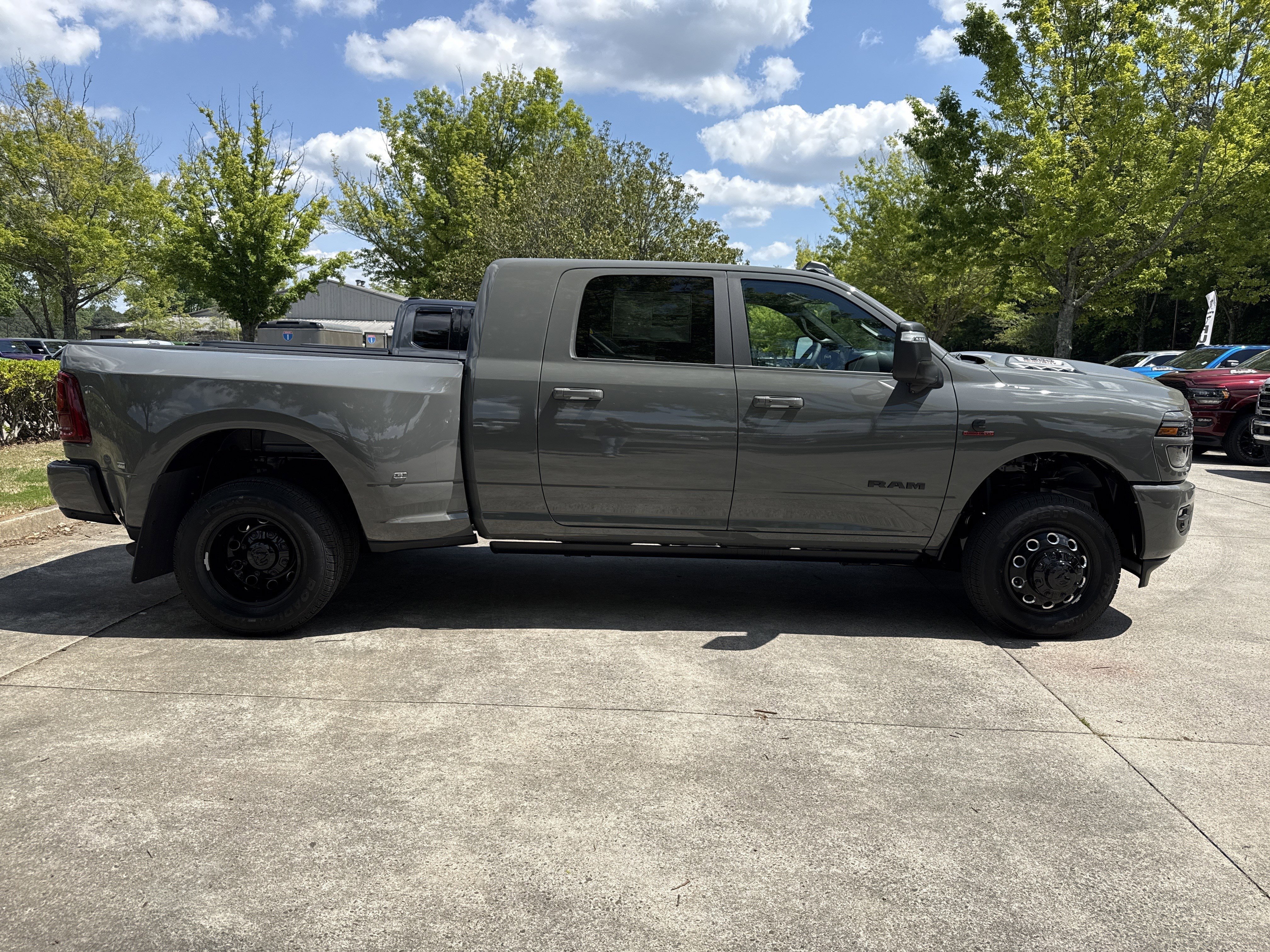 New 2026 Ceramic Gray Clearcoat RAM Laramie image 8