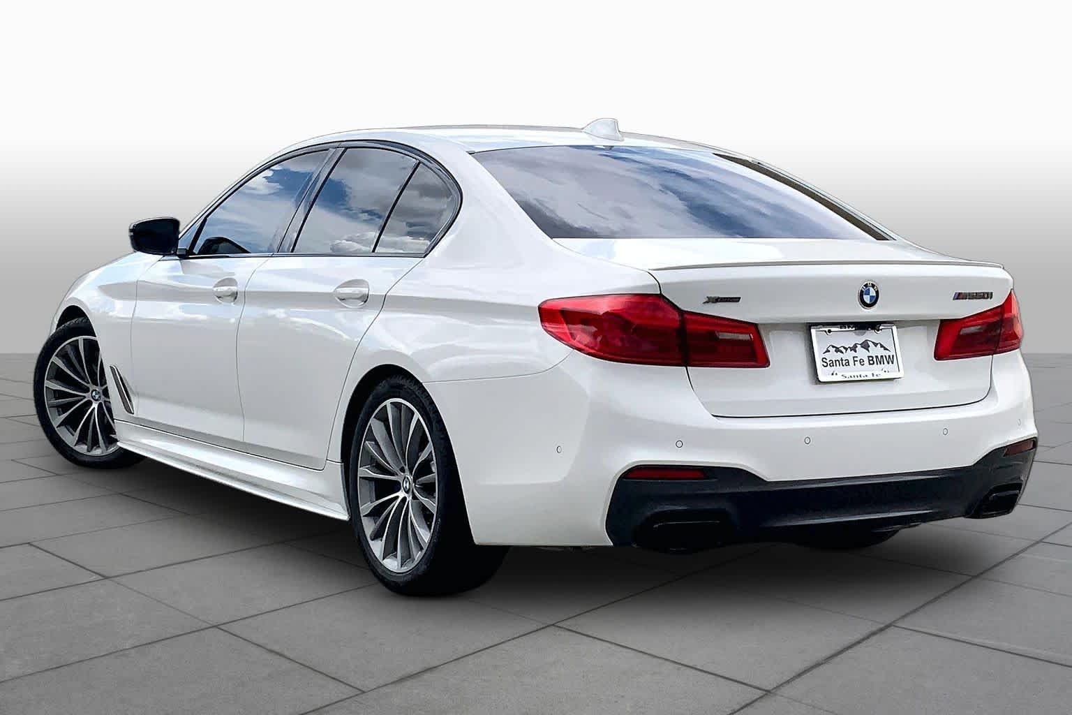 Used 2020 Alpine White BMW M550i xDrive image 11