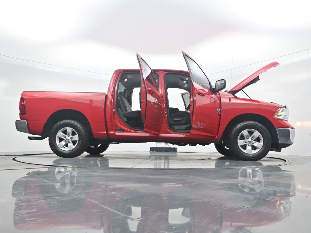 Used 2021 Flame Red Clearcoat Ram SLT image 36