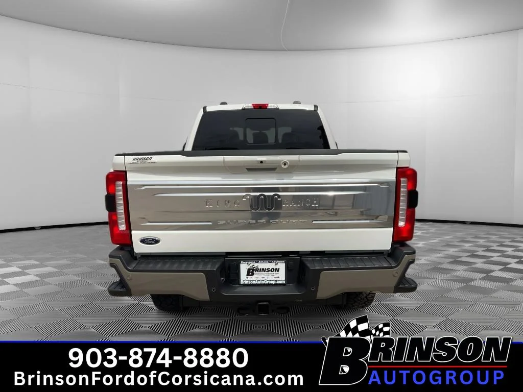 New 2026 Star White Metallic Tri-Coat Ford King Ranch image 4