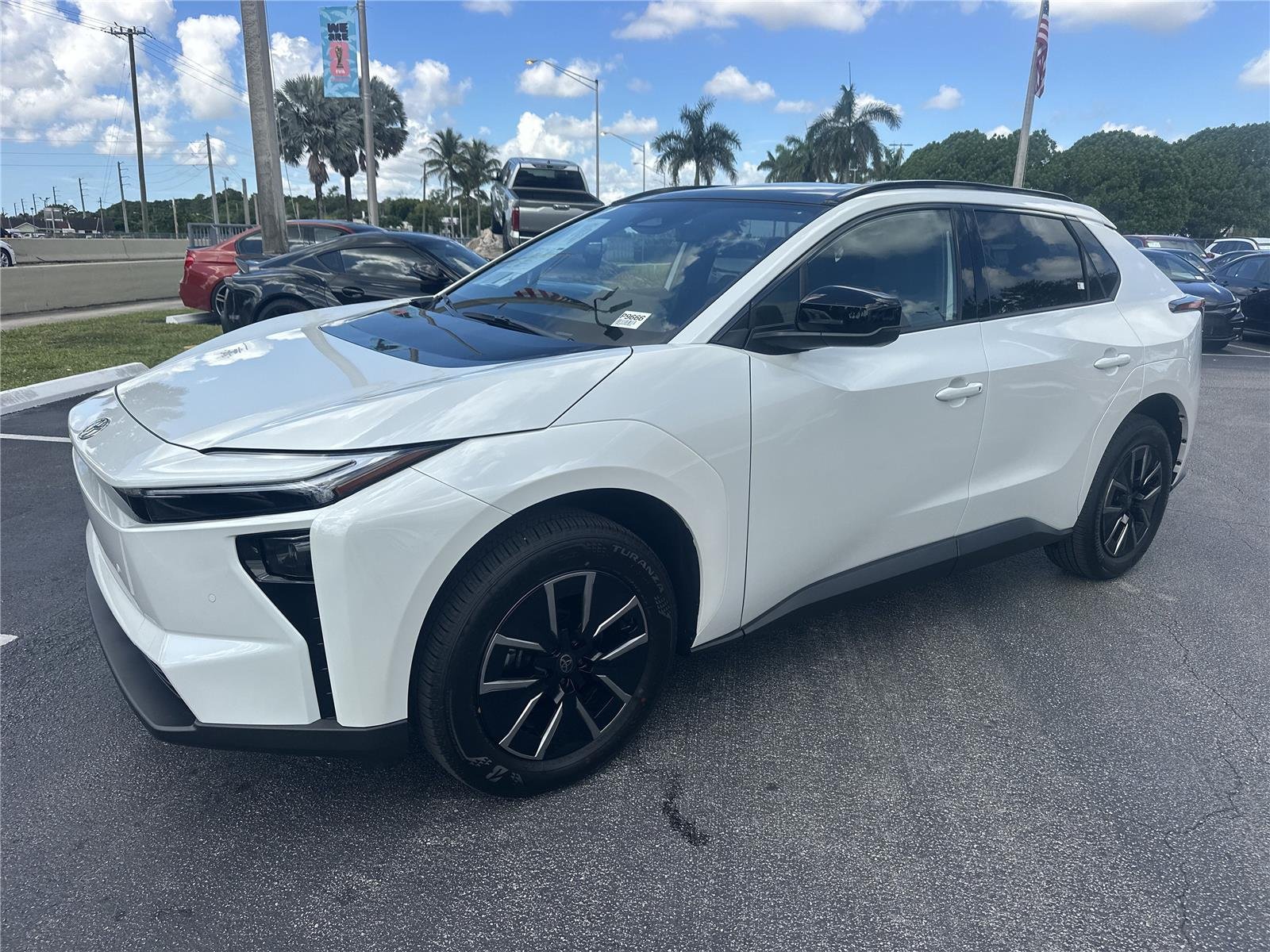 Used 2026 Toyota bZ XLE with VIN JTMBCAEB9TA006636 for sale in Homestead, FL