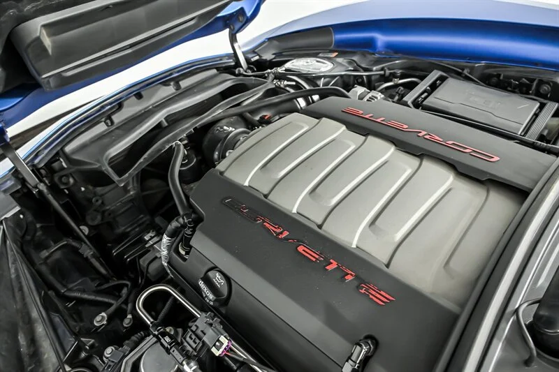 Used 2015 Laguna Blue Tintcoat Chevrolet Stingray-MANUAL-$20K MODS! image 12