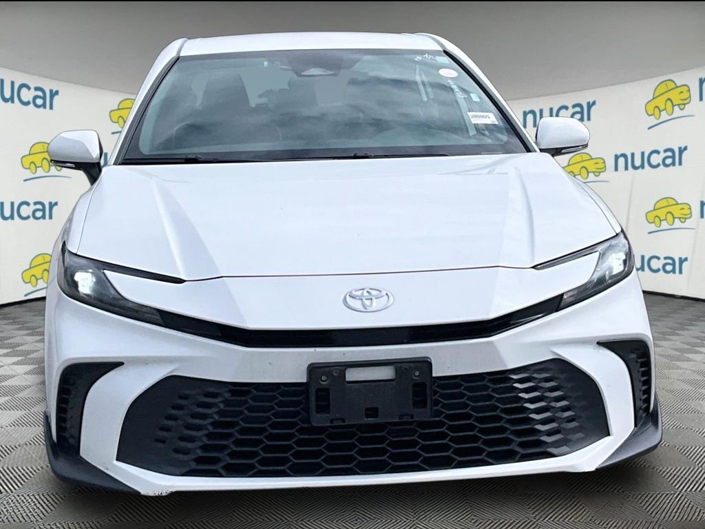 Used 2025 White Toyota SE image 2