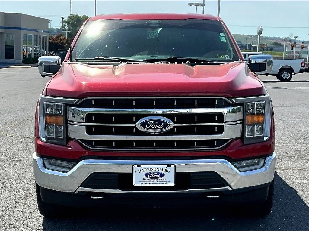 Used 2022 Red Ford Lariat image 2