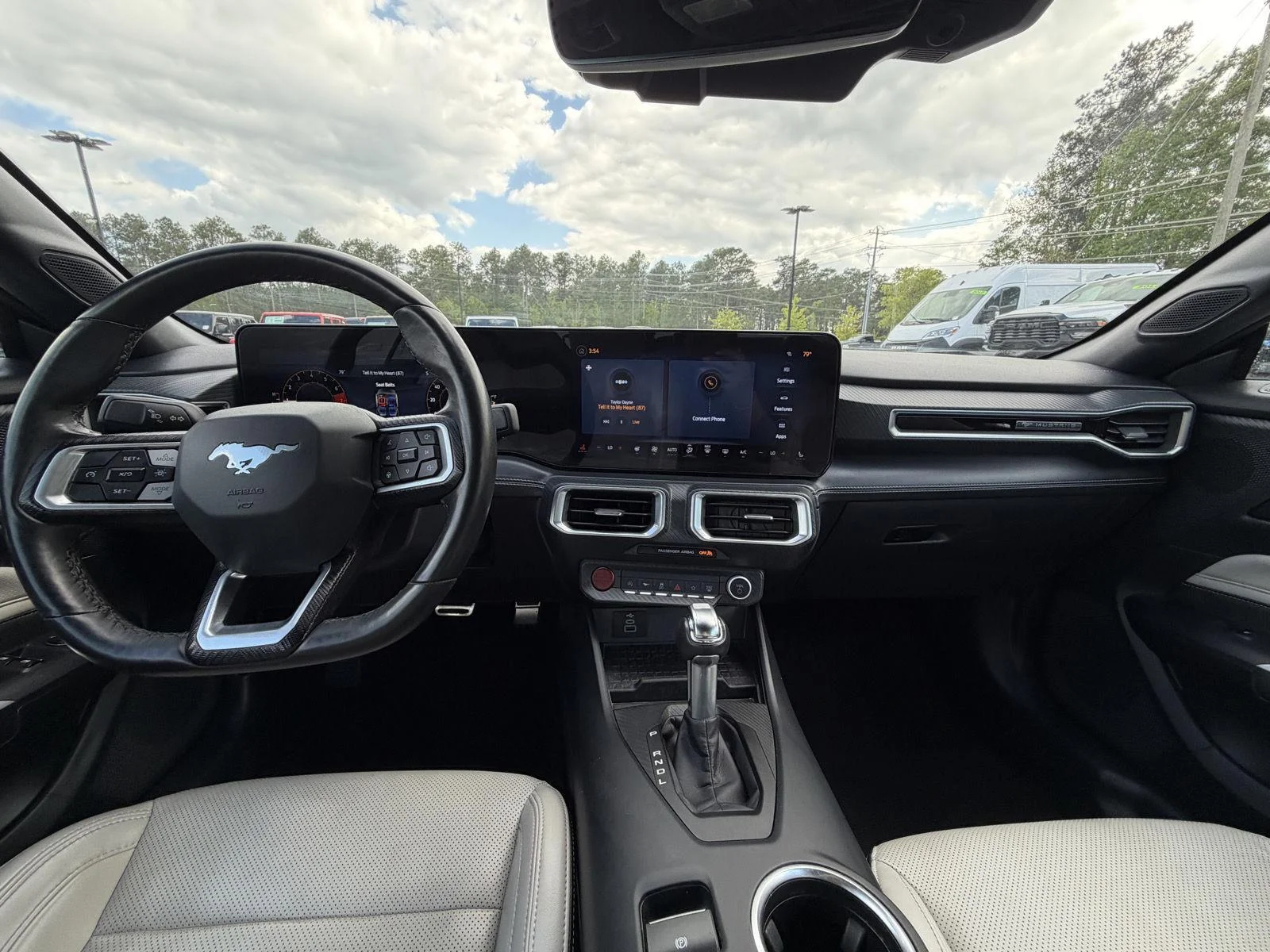 Used 2024 Dark Matter Gray Ford EcoBoost Premium image 7