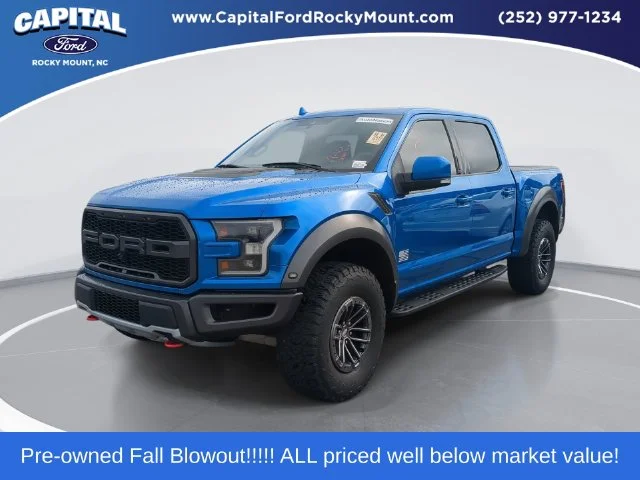 Used 2019 Blue Ford Raptor image 1