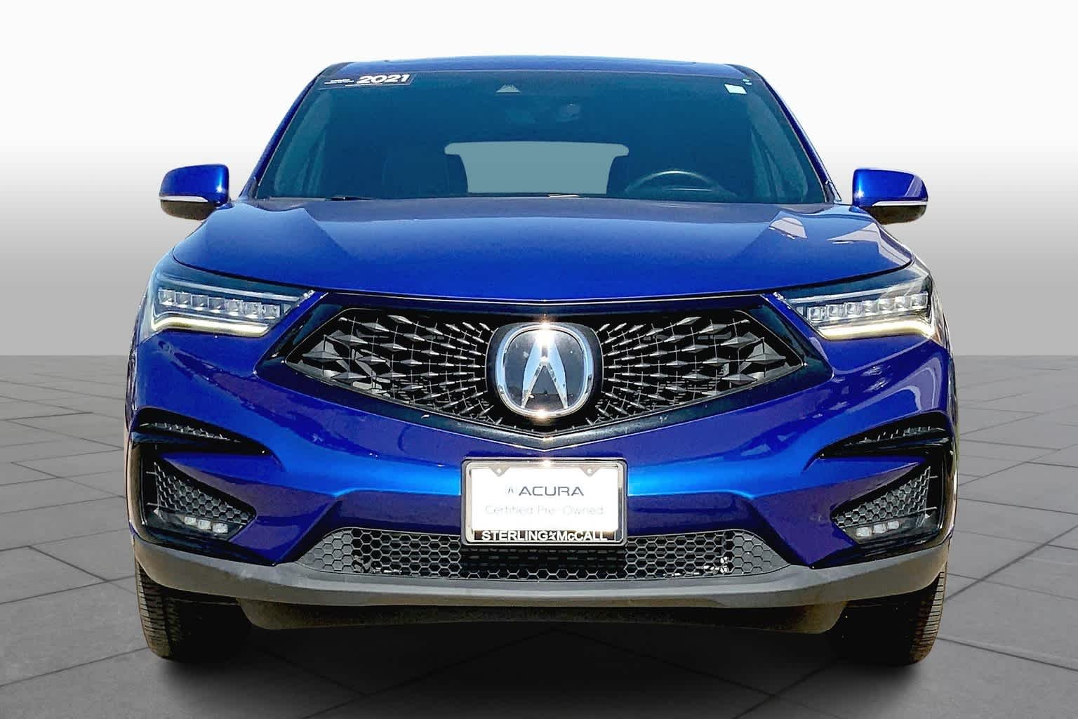 Used 2021 Apex Blue Pearl Acura w/A-Spec Package image 4