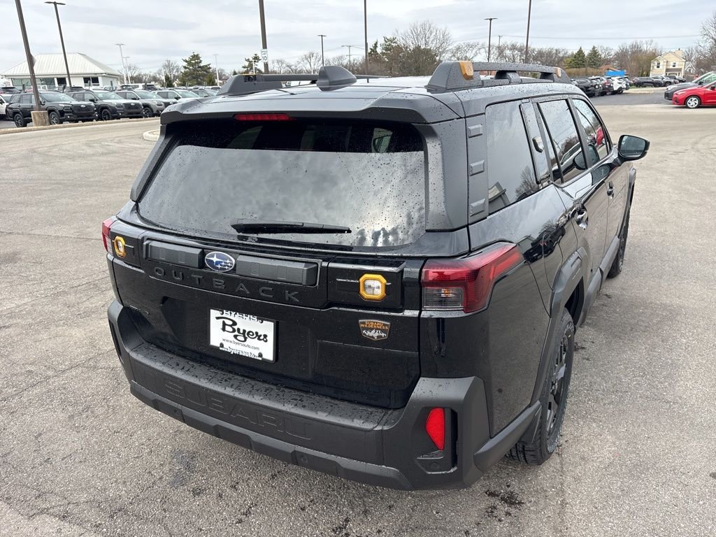 New 2026 CRYSTAL BLACK SILICA Subaru Wilderness image 3