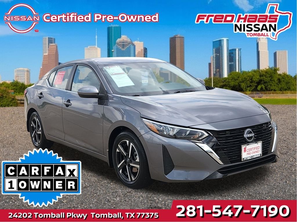 Certified Used 2025 Gray Nissan SV image 1