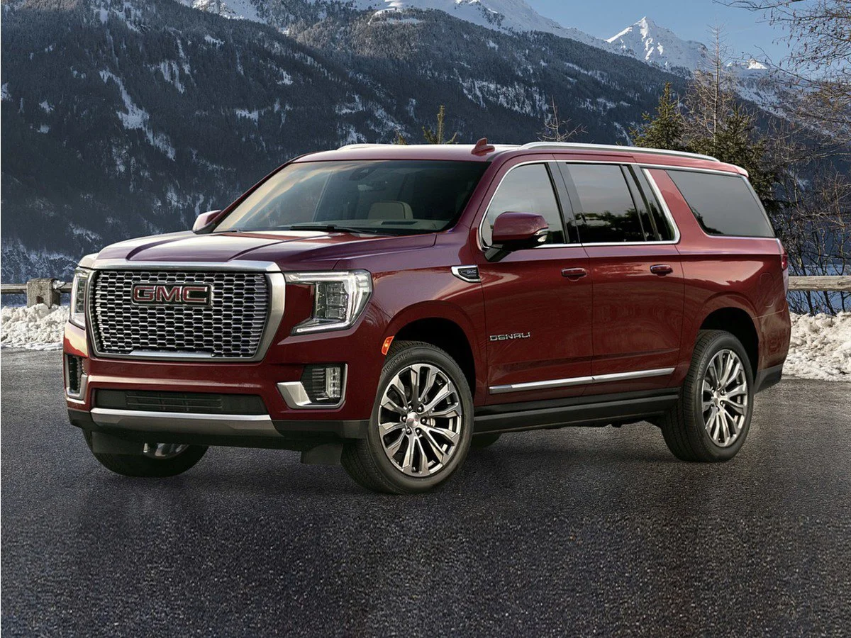 Used 2023 WHITE FROST TRICOAT GMC Denali Ultimate image 1