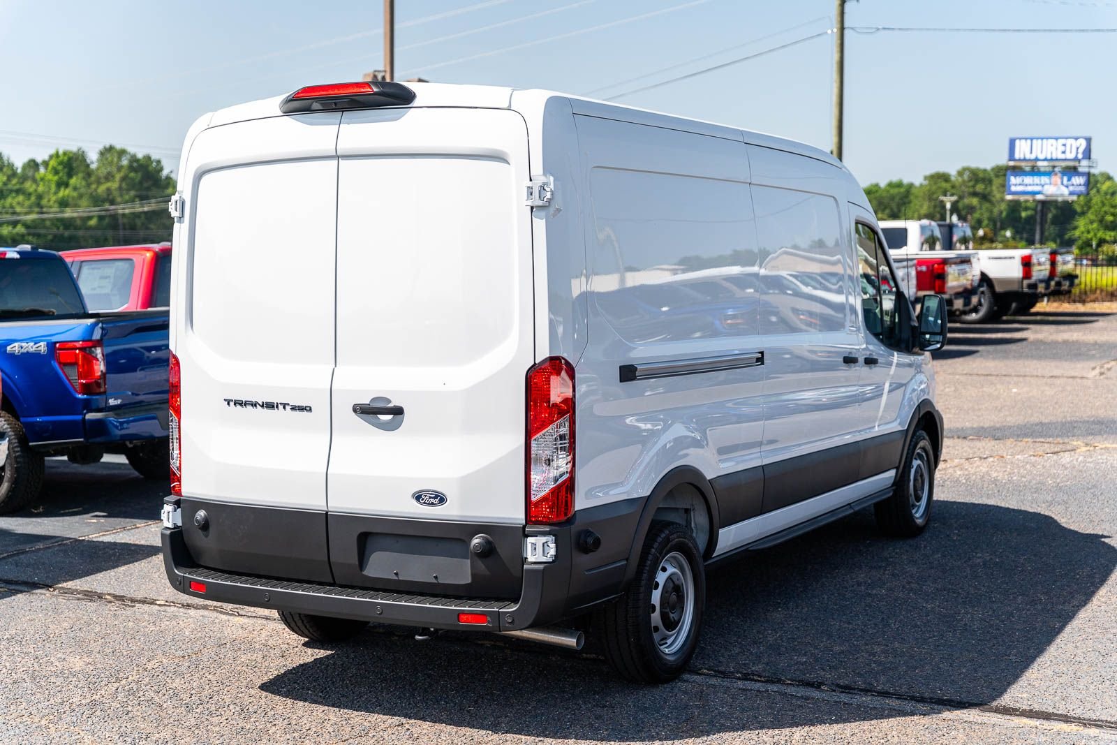 New 2026 Oxford White Ford Cargo Van image 4