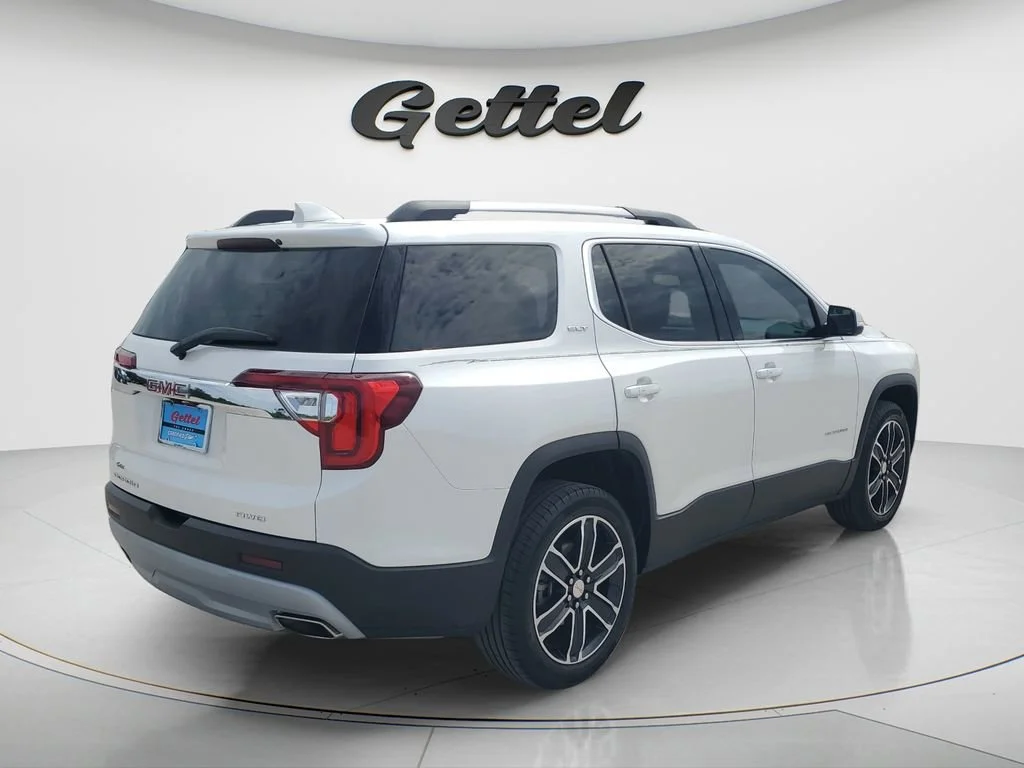 Used 2023 White Frost Tricoat GMC SLT image 5