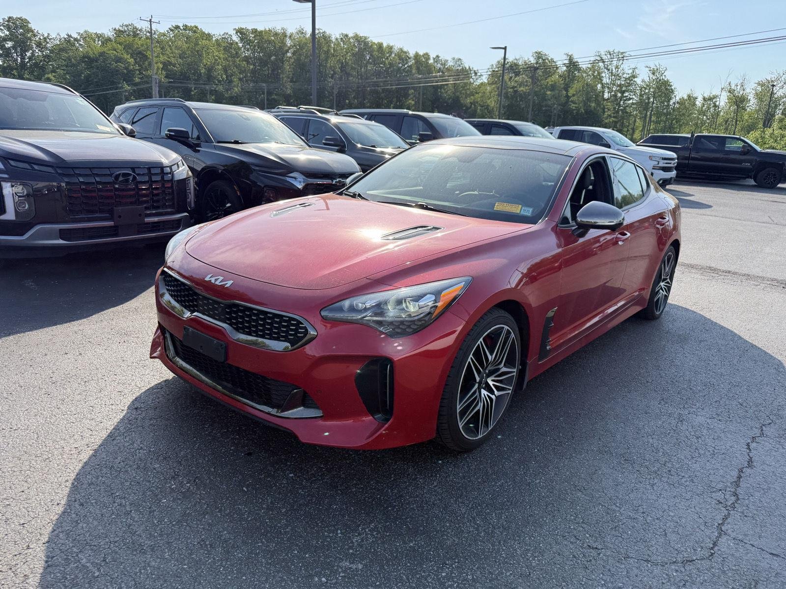 Used 2022 HiChroma Red Kia GT2 image 2