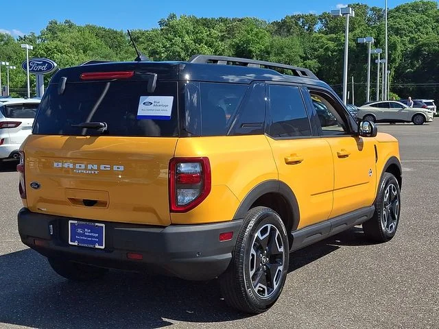 Certified Used 2023 Cyber Orange Metallic Tricoat Ford Outer Banks image 6