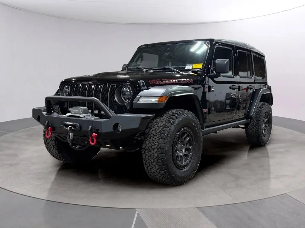 Used 2021 Black Jeep Unlimited Rubicon image 7