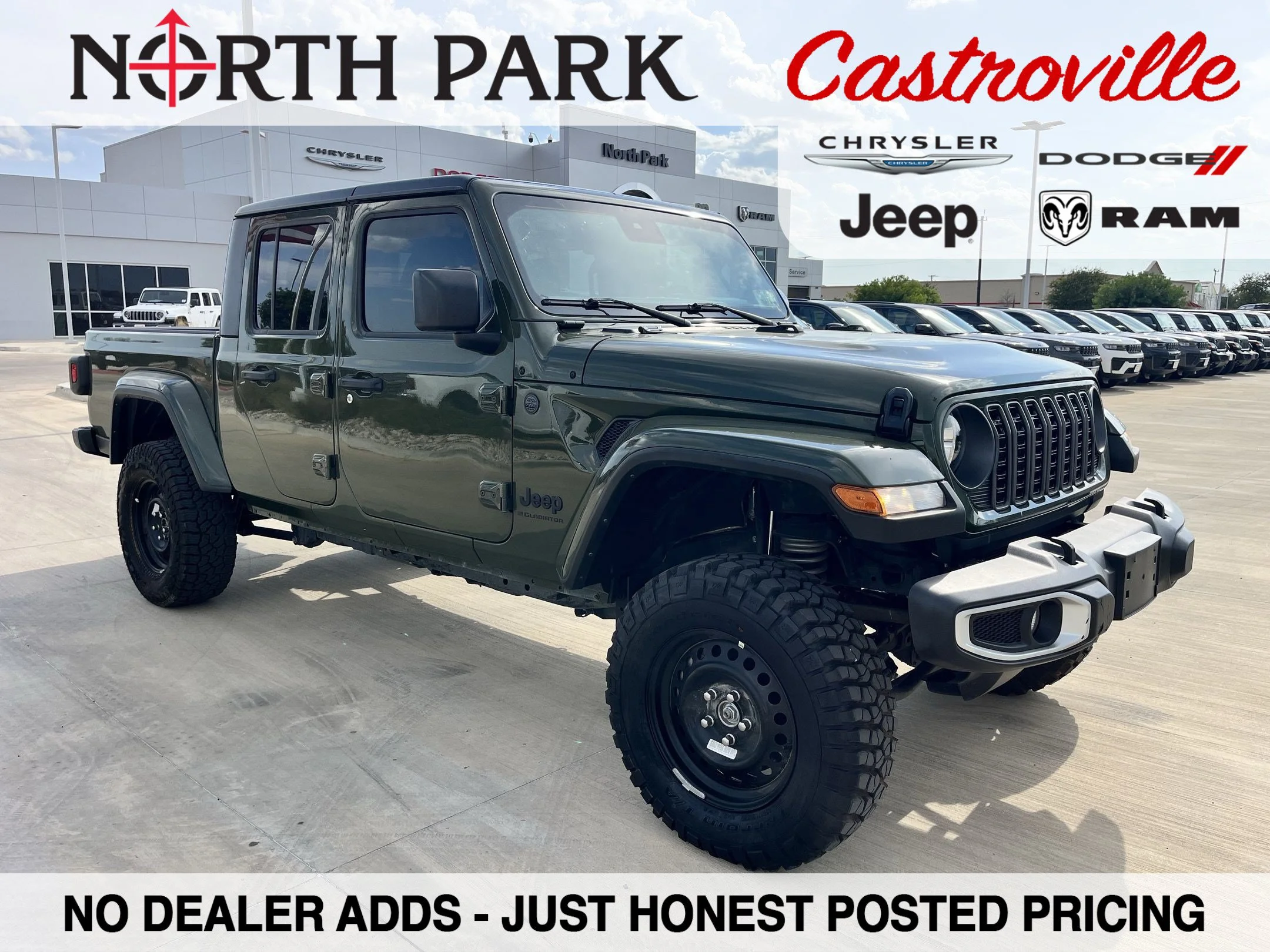 Used 2024 Green Jeep Sport S image 1
