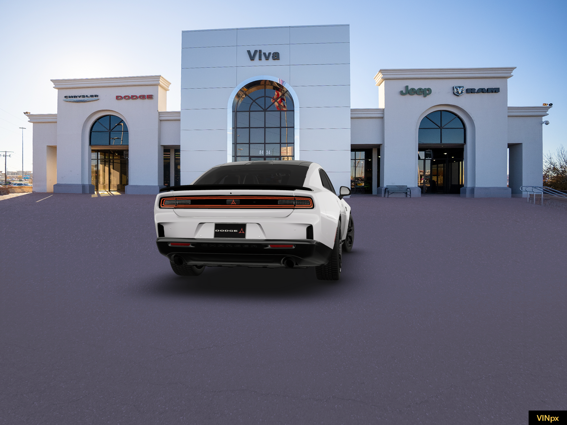 New 2026 White Knuckle Exterior Paint Dodge Scat Pack image 14