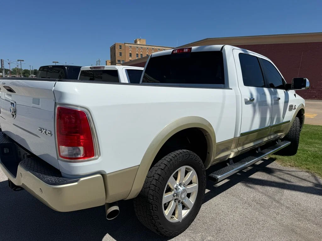 Used 2016 White Ram Laramie Longhorn image 6