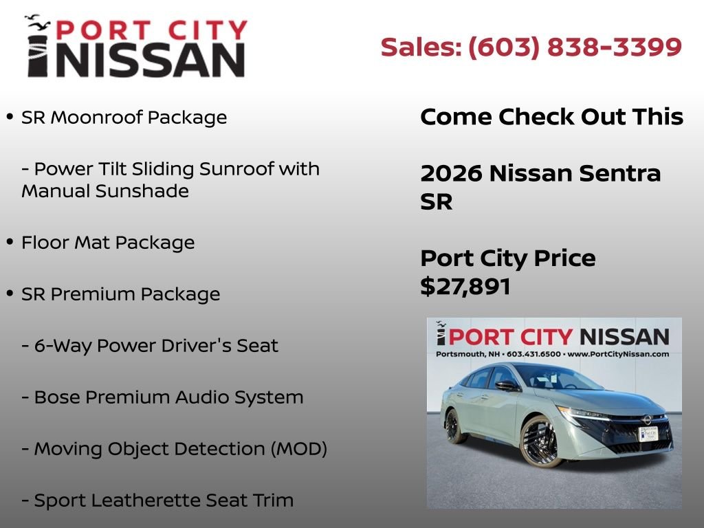 2026 Nissan Sentra SR - Photo 9