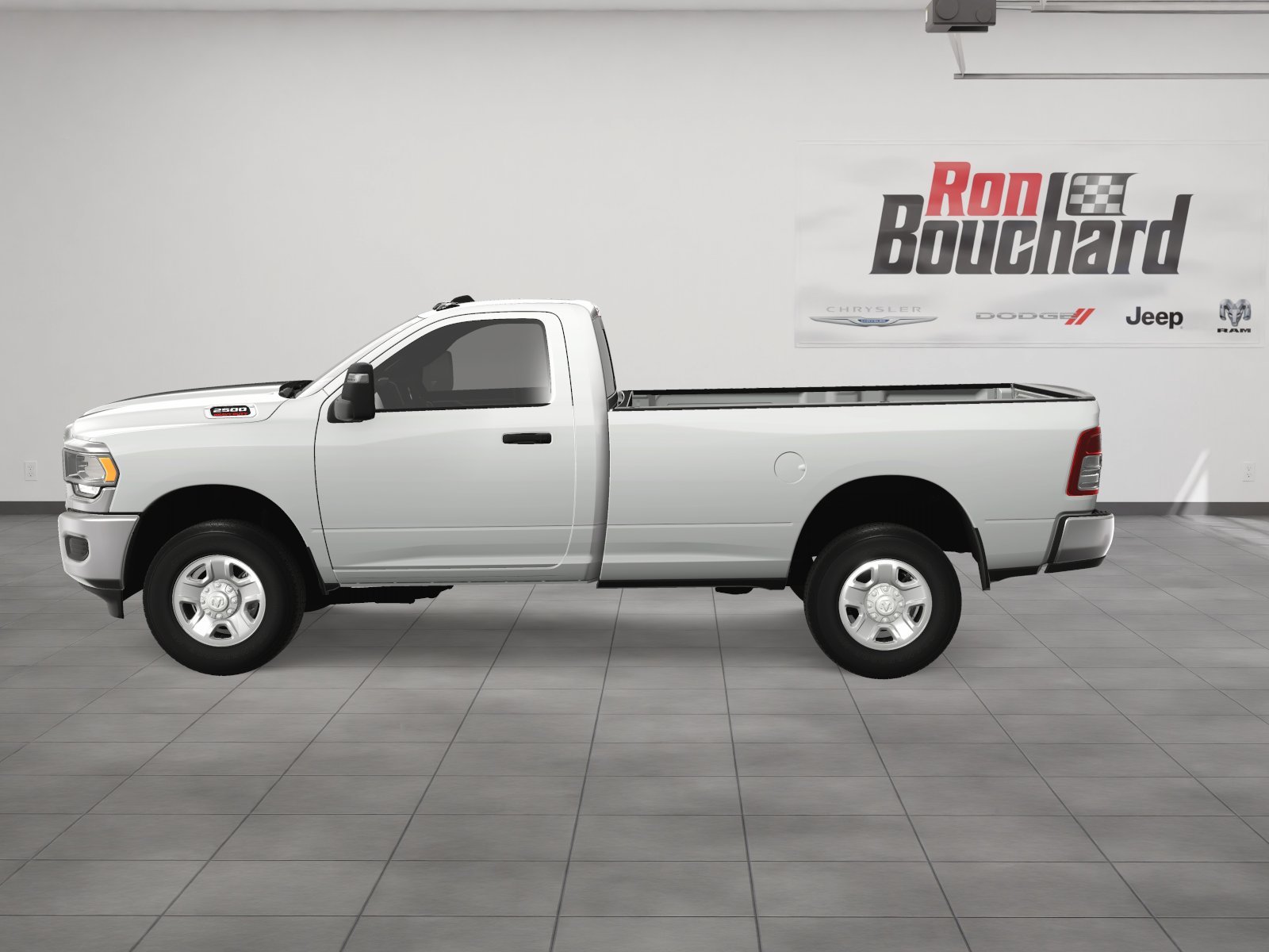 New 2024 Bright White Clear-Coat Exterior Paint RAM Tradesman image 39