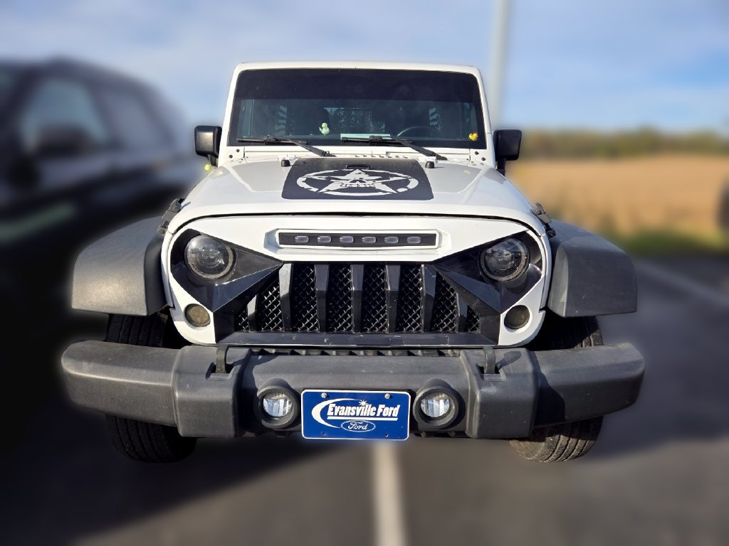 Used 2017 Jeep Wrangler Unlimited Sport S with VIN 1C4HJWDG2HL568710 for sale in Evansville, WI