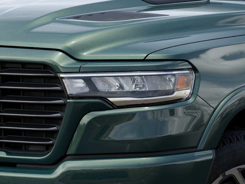New 2026 Serrano-Green Metallic Exterior Paint RAM Laramie image 11