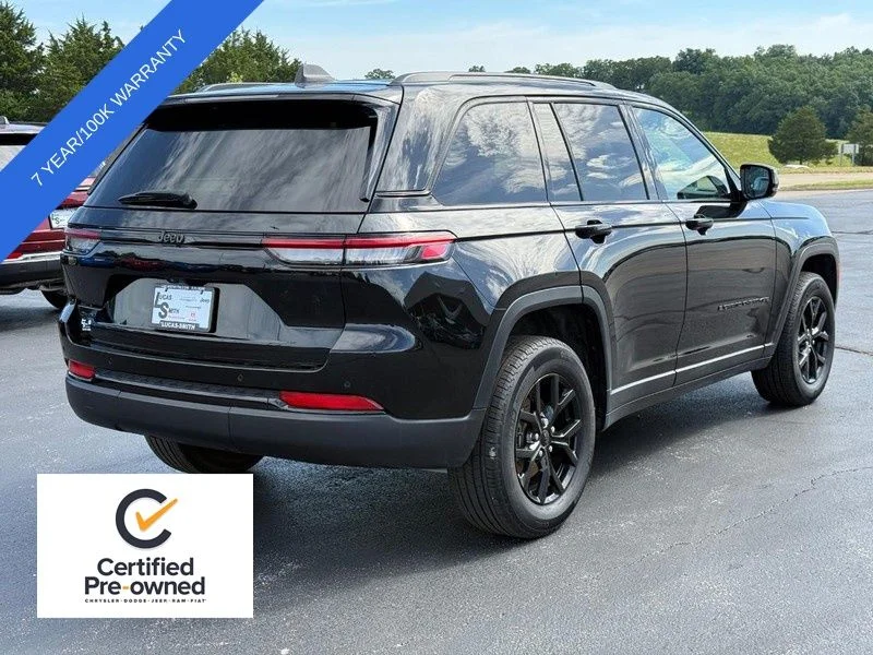 Certified Used 2024 Black Jeep Altitude X image 3