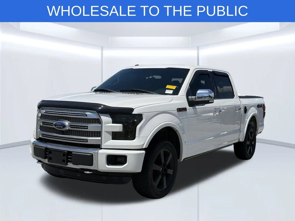 Used 2016 White Ford Platinum image 1