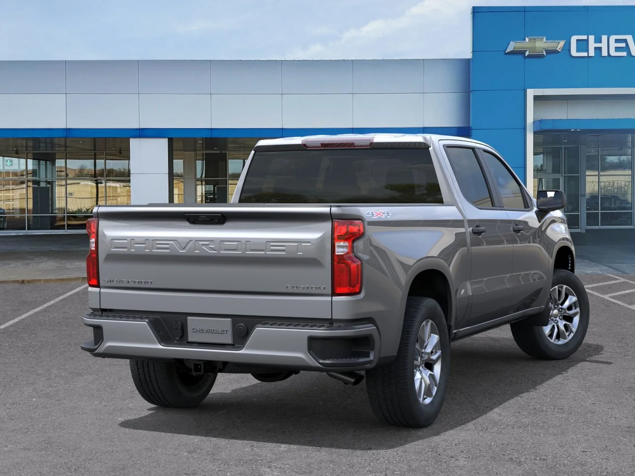 New 2026 Sterling Gray Metallic Chevrolet Custom image 4