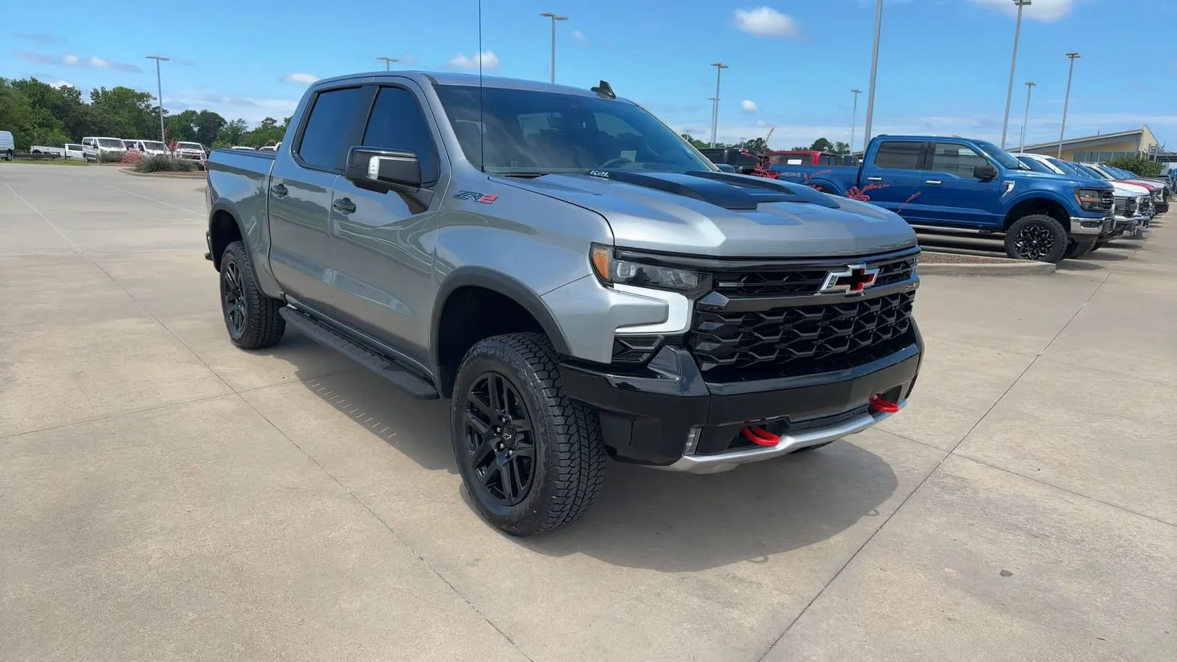 Used 2024 Sterling Gray Metallic Chevrolet ZR2 image 3