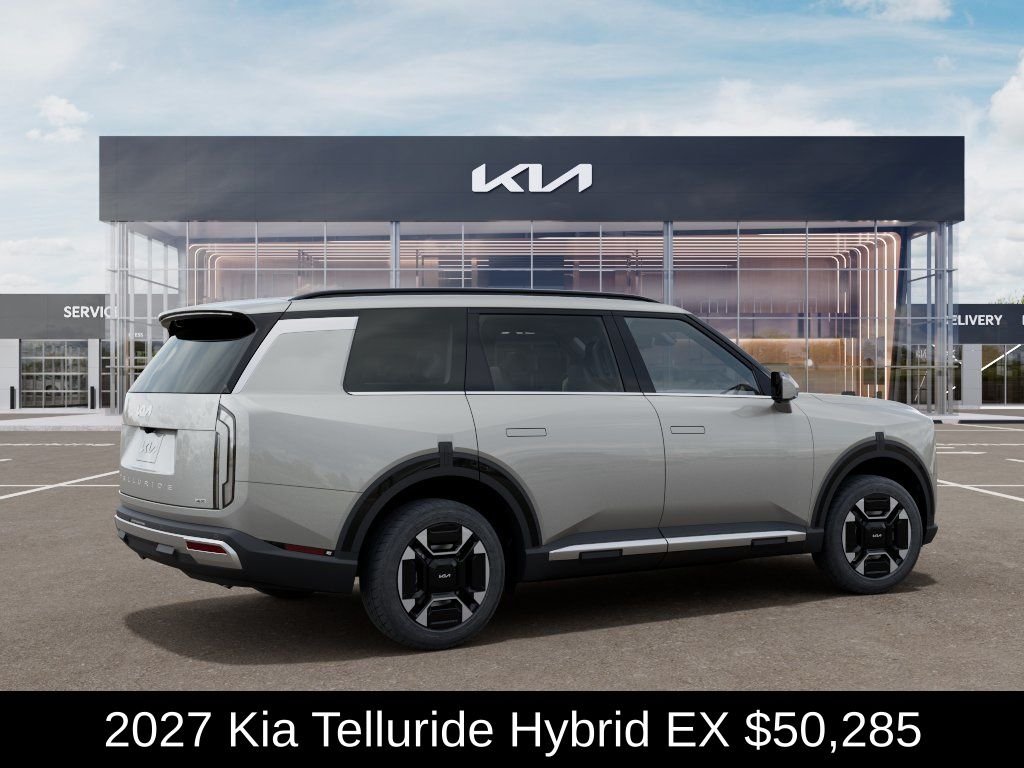 New 2027 Ivory Silver Kia EX image 7