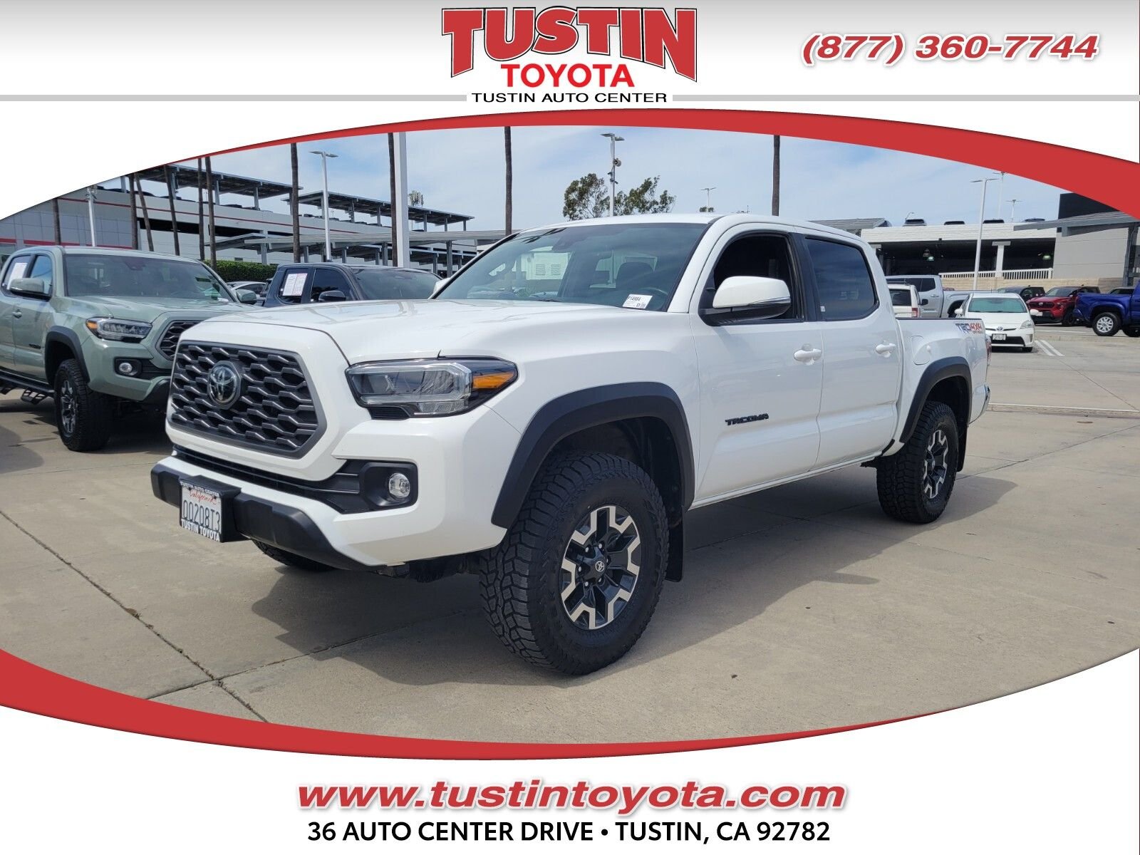 Used 2023 White Toyota TRD Off-Road image 1