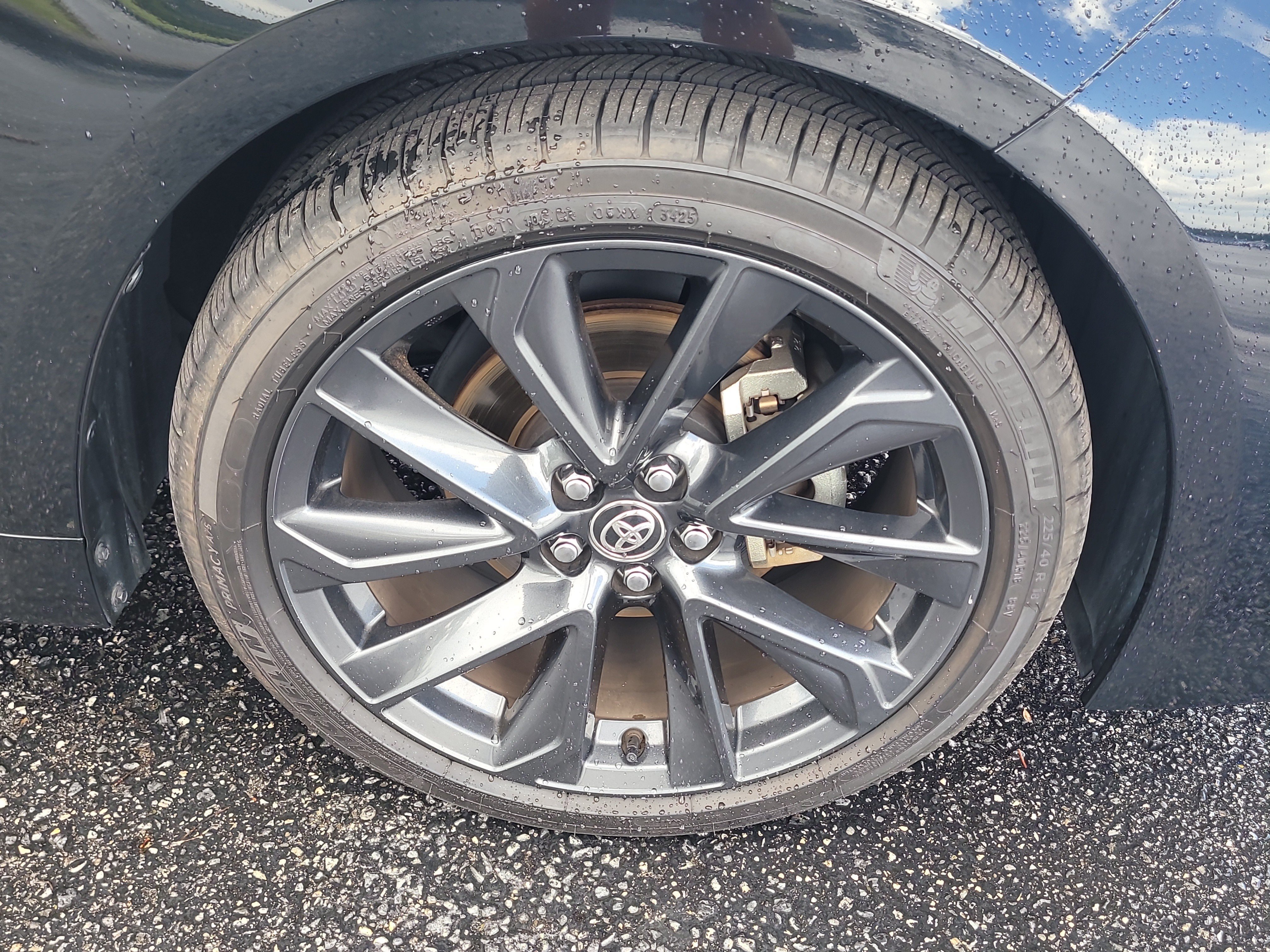 Used 2023 Midnight Black Metallic Toyota XSE image 8