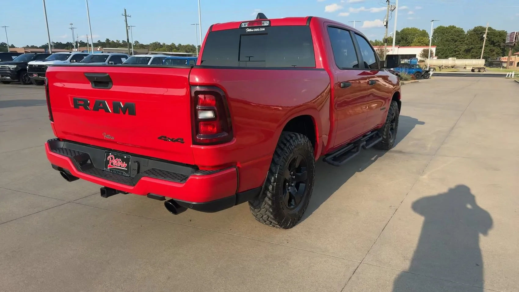Used 2025 Flame Red Clearcoat Ram Tradesman image 7
