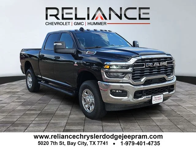 New 2026 Diamond Black Crystal Pearl-Coat Exterior Paint RAM Tradesman image 1