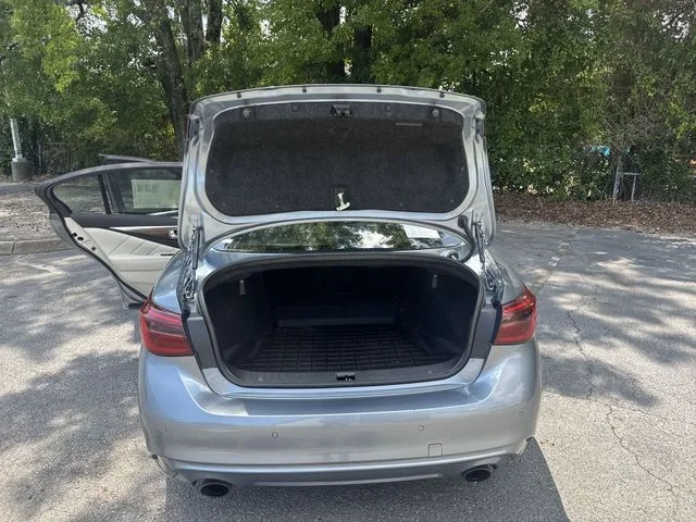 Used 2018 Blue INFINITI 3.0t LUXE image 12