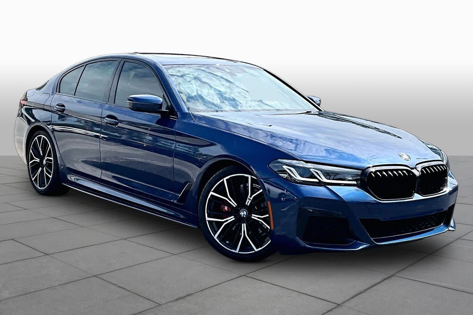 Certified Used 2023 Phytonic Blue Metallic BMW 530i image 3